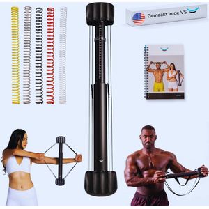 X5 Pro 28 Inch - Isometrische Trainingsapparatuur Voor Krachttraining - Draagbaar Voor Thuis - Geschikt Voor Rug - Schouders - Biceps - Triceps - Buikspieren - Borst En Armen