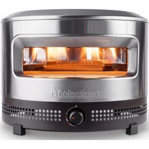 Solo Stove Pi Prime Pizzaoven voor buiten | op propaan, krachtige demi-koepelverwarming, Easy Bake Oven voor een knapperige korst in 90 seconden, Cordierite pizzasteen, panoramische opening
