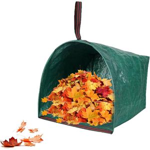 Tuinafvalzakken, 150L herbruikbare tuinzakken, opvouwbare groene afvalzakken met handgrepen, bladzakken, tuinzak, tuinbladverzamelaar, waterdicht, tuinafvalzak voor tuinafval, groenafval, bladafval