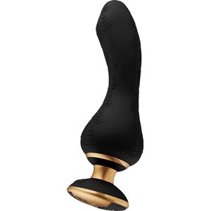 Shunga - Sanya Intimate Massager Black - Vibrator - Oplaadbaar - 10 standen - 5 snelheden - Siliconen - USB-oplaadbaar - Vibrator voor vrouwen - Luxe Vibrator