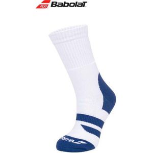 Babolat ondersteunende hoge sokken | big logo blauw | maat 47/50
