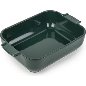 Peugeot Appolia Ovenschaal Rechthoek 25 cm - Bosgroen - Keramiek