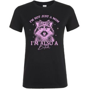 I’m Not Just A Mom I’m Also A Bitch T-shirt - Dames T-shirt - Cadeau - Mama - Beste Moeder Ter Wereld - Jarig - Verjaardagscadeau - Moederdag - Moederdag Cadeau - Mom - Moeder Cadeau - verjaardag - Maat XL
