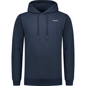 Ballin Amsterdam - Heren Regular fit Sweaters Hoodie LS - Navy - Maat S