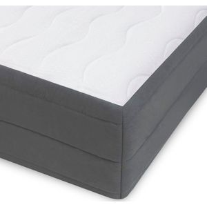 Koudschuim matras 120x190 cm - Stevig matras - Matras 7 zones - Ergonomisch - Ademende Koudschuim matras 120x190 - Matras 120 x 190 cm eenpersoons - Hoogte 17 cm - Mister Sandman Matrassen 120 x 190 cm