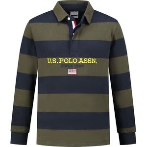 US Polo Assn Neri Longsleeve Poloshirt Jongens - Maat 128