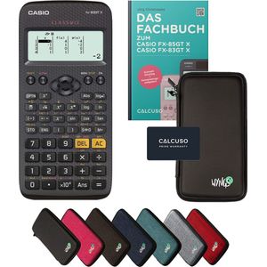CALCUSO Standaardpakket zwart met Rekenmachine Casio FX-83GT X zwart