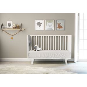 Mistral Home - HOESLAKEN - jersey - 75 x 95 x 10 cm - junior - effen kleur - beige - Voor baby of peuter- Duurzaam