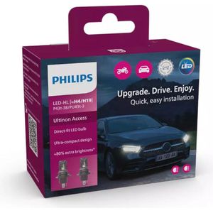 Philips Ultinon Access LED H4 H19 set 11342U2500CX