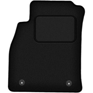 Bestuurdersmat zwart voor: Saab 9-5 II NG sedan, stationwagen, liftback, hatchback (2010-2012)