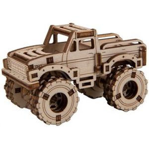 Wooden City Modelbouwset Superfast 7,5 Cm Hout Goud 63-delig