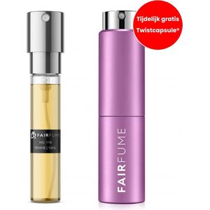 Fairfume - Parfum voor Dames - No. 118 - Geïnspireerd op "" Gucci Flora Jasmine "" - 10ml - Parfum Travel Spray - Eenvoudig Mee Nemen - Aanbieding