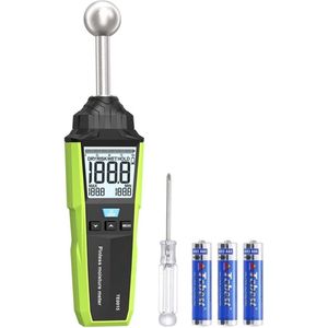 Vochtmeter Muren - Vochtmeter - Vochtmeter Hout Met Opbergzakje - Vochtmeters Inclusief Temperatuurmeter - Accuraat – Pleisterwerken - Inclusief Batterijen