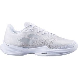 Babolat Jet Mach 3 All Court Dames - Sportschoenen - Tennis - Smashcourt - White/Silver