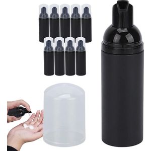 10pcs 50ml Foam Dispenser Bottle - Large Caliber Portable Press Type - Reusable Travel Soap Bottle
