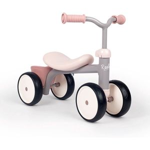 Smoby Rookie - Loopfiets - Step - Roze - Ontdek de Wereld op Vier Wielen!