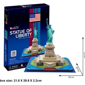 3D Puzzel Statue Liberty 39Dlg