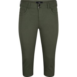 ZIZZI VGRETHA, KNICKERS Dames Broek - Green - Maat 44