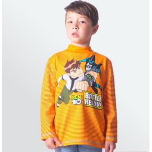 Ben 10 Longsleeve oranje-Maat 140