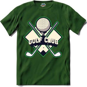 Golf Club | Golf - Golven - T-Shirt - Unisex - Bottle Groen - Maat 3XL