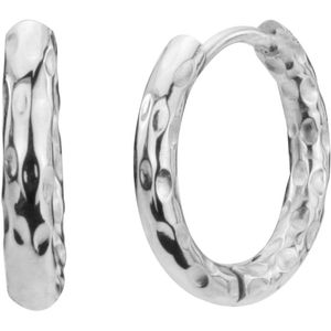 Traveller Oorringen - Dames - Zilverkleurig - Edelstaal - Ringen 17 mm - 181136
