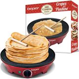 Beper BT.700Y - Pannenkoeken Maker - Pannenkoekenmachine - Elektrische Pannenkoekenmaker - Pannenkoekenpan