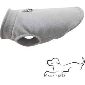 Honden Fleece vest | Pullover | Grijs | GOED METEN VOORDAT U BESTELD !