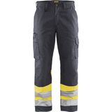 Blaklader Werkbroek High Vis 1564-1811 - Medium Grijs/High Vis Geel - C60