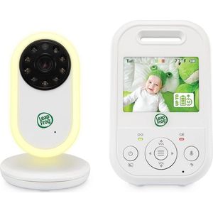 babyfoon met camera, groot bereik, 2,8 inch video babymonitor, 2-voudige zoom, temperatuursensor, geluidsactiveringsmodus, intercom, lange batterijduur