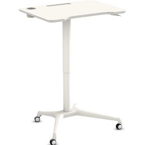 Klein - zit-sta bureau - gasveer - Single Leg Desk