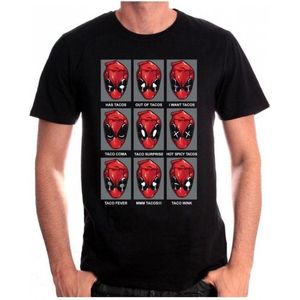 MARVEL - Deadpool - T-Shirt Tacos Heads (XL)