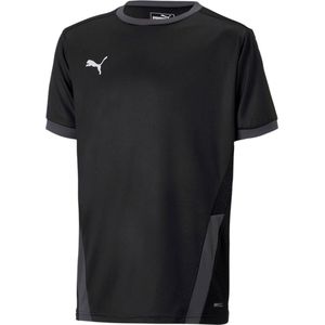 Puma Sportshirt - Maat 140  - Unisex - zwart,wit