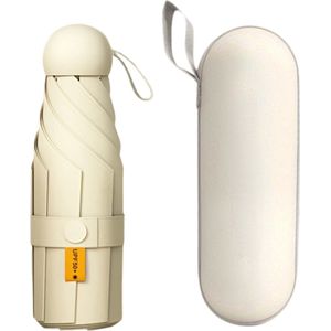 Bovista Moderne Stormparaplu - Windproof Paraplu - Stormproef - Opvouwbaar - Automatisch Uitklapbaar - Umbrella - Beige