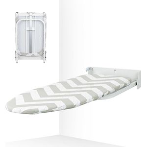 Opvouwbaar met wandmontage, kleine strijkplank, compacte strijkplanken opvouwbaar, ruimtebesparend
