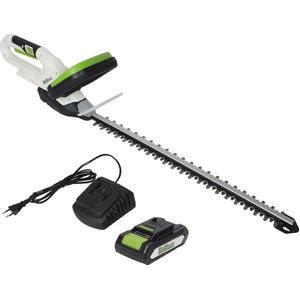 Accuheggenschaar 20 V met Snellader - 520 mm Snijlengte, Ergonomisch Ontwerp