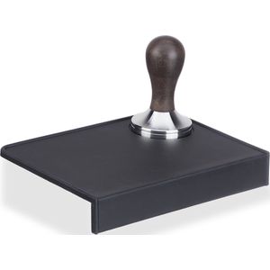 Relaxdays tampermat siliconen - tamping mat - barista accessoires - voor espressomachine