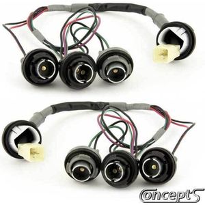 Verloopkabelset tbv LED Achterlichten Suzuki Swift Facelift 01/2008-09/2010