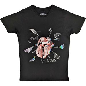 The Rolling Stones - Hackney Diamonds Explosion Heren T-shirt - XL - Zwart