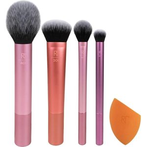 Real Techniques Everyday Essentials make-up kwasten gezicht complete set