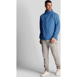 Lyle & Scott - Jas Blauw Zip through hooded jacket jackets blauw