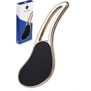 LifeWise Eeltrasp - Nanoglas - Hygiënisch - Afwasbaar - Eeltverwijderaar - Voetvijl - Goud