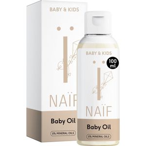 Naïf - Verzachtende Babyolie - Baby's en Kinderen - met Natuurlijke Ingrediënten - 100ml