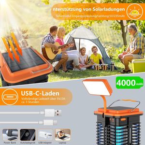 uv-insectenlamp, vliegenvanger, insectenval voor binnen en buiten / insectenverdelger, vliegenval