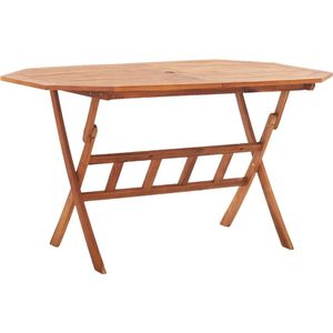 vidaXL - Tuintafel - inklapbaar - 135x85x75 - cm - massief - acaciahout