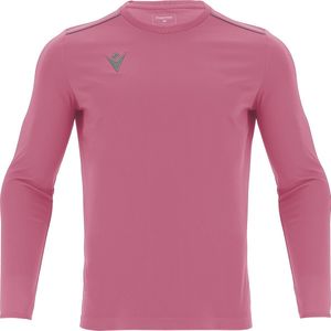 Macron Rigel Hero Voetbalshirt Lange Mouw Kinderen - Roze | Maat: 140