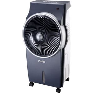 Profile aircooler - 95W - 3 standen - koelt en bevochtigt - 8L reservoir - met afstandsbediening en timer functie