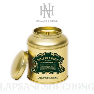 Holland & Noble - Lapsang Souchong - Premium Zheng Shan Xiao Zhong Chá - 拉破嗓艘重 茶 - 100 gram Losse thee in luxe blikverpakking - Gratis 50 stuks thee filter zakjes