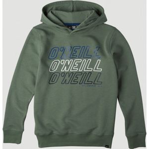 O'Neill Sweatshirts Boys All Year Sweat Hoody Agave Green 140 - Agave Green 70% Cotton, 30% Recycled Polyester