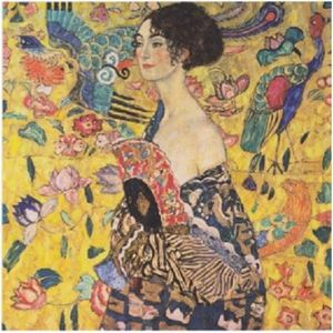 Piatnik Lady with Fan - Gustav Klimt (1000)