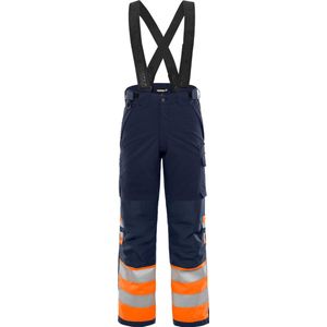 Fristads High vis winterbroek klasse 1 2681 GLPS - Hi-Vis oranje/marineblauw - M
